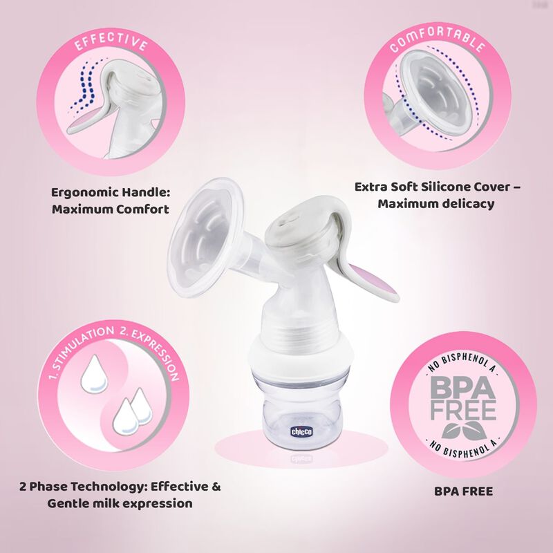 Natural Feeling Manual Breast Pump image number 3